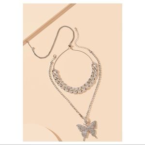 Butterfly Pendant Necklace